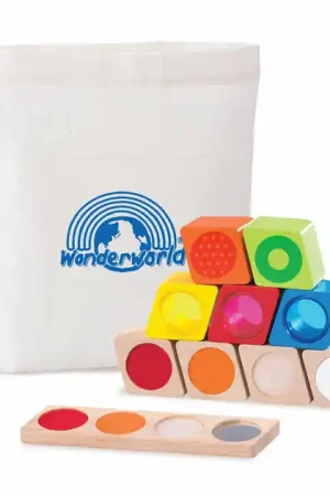 Wonderworld Houten Zintuigblokken Seizoensaanbieding