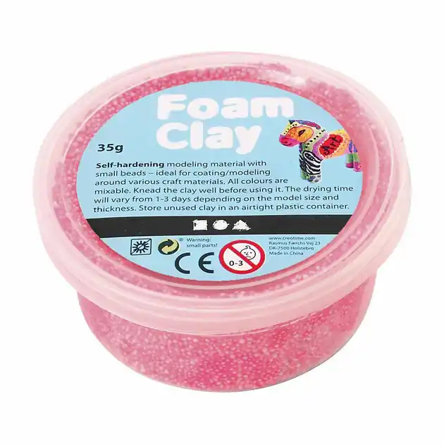 Foam Clay - Neon Roze, 35gr. Betrouwbaar