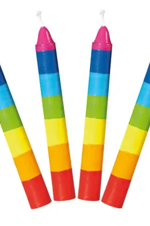 Bestseller Goki Kaarsjes Regenboog, 10st.