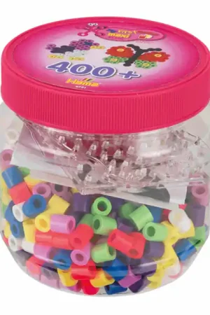 Hama Maxi Strijkkralenset in Pot, 400st. Superprijs