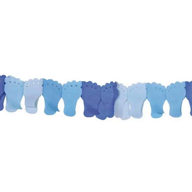 Papieren Slinger - Blauw Tijdelijk Beschikbaar