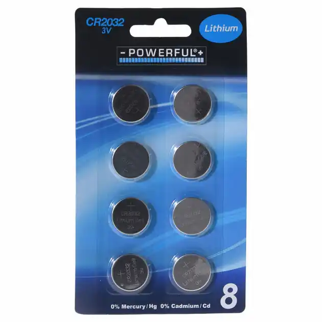 Knoopcel Batterijen CR2032 Gratis Retour