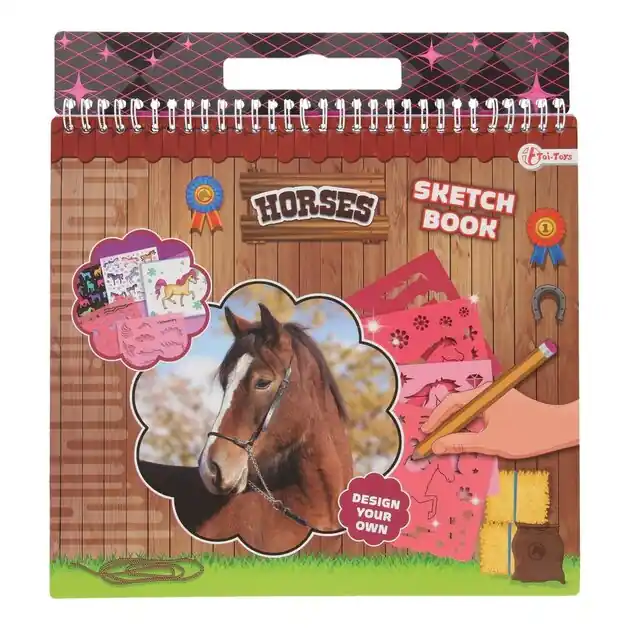 Design je eigen Pony Schetsboek Uitverkoop