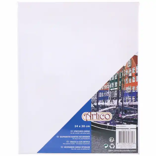Canvas Doek op Frame 24 x 30 cm Koopje