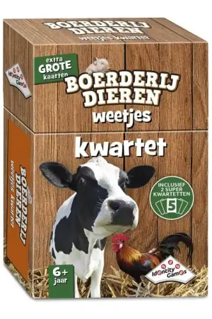 Boerderijdieren Weetjes Kwartet Goedkoop