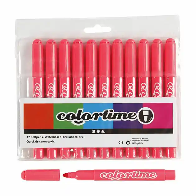 Lichtroze Jumbo Stiften, 12st. Flitsaanbieding