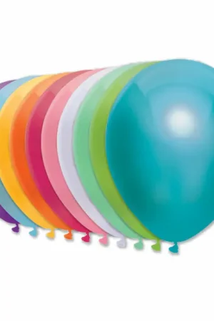 Beste Prijs Ballonnen 10 Neonkleuren, 10st.