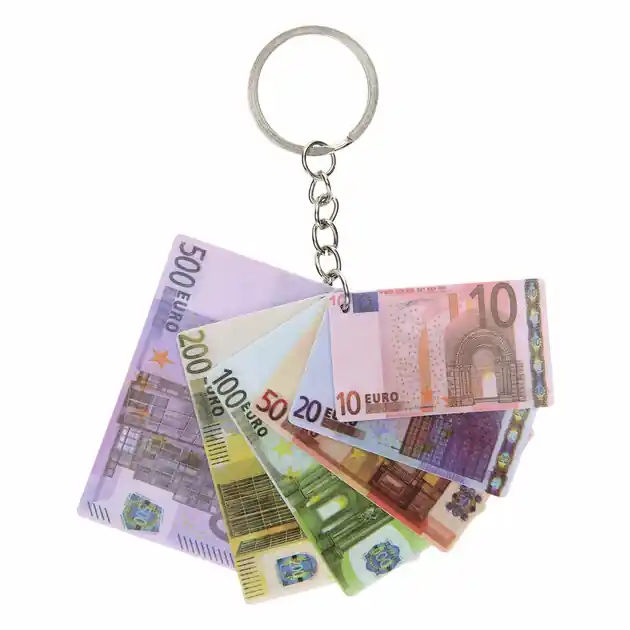 Beste Prijs Sleutelhanger - Eurobiljetten