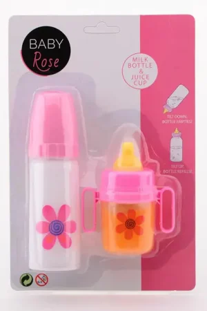 Veilige Betaling Baby Rose Zuigflessen, 2st