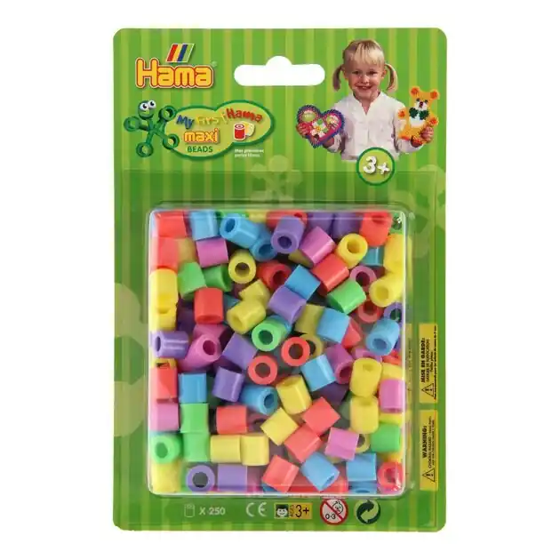Nu Kopen Hama Maxi Strijkkralen Pastel Mix (50), 250st.