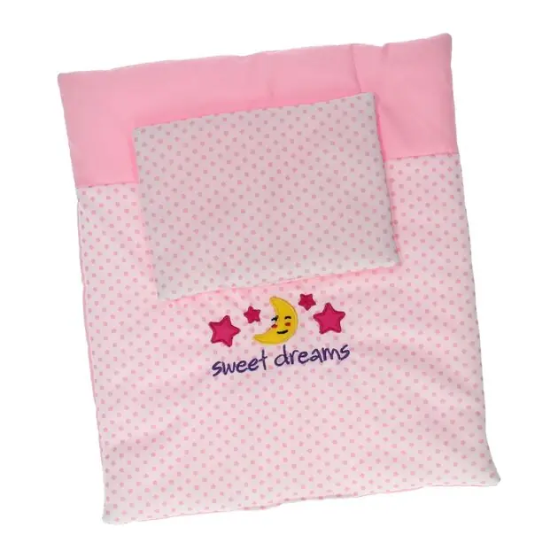 Baby Rose Poppendeken en Kussenset Laatste Versie