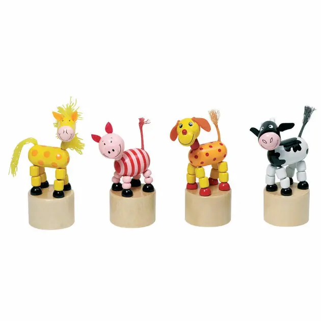 Goki Houten Drukfiguur Dieren Nu Kopen