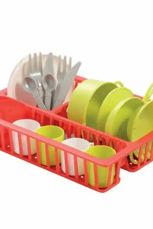 Populair Ecoiffier 100% Chef Afdruiprek met Servies
