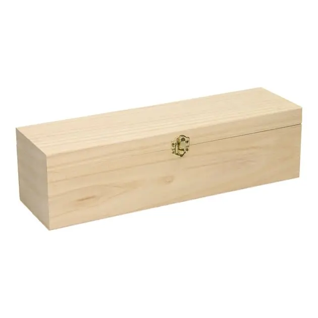 Weekendaanbieding Versier je eigen Houten Wijnkist