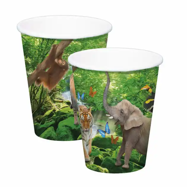 Koop Online Safari Bekers, 8st.