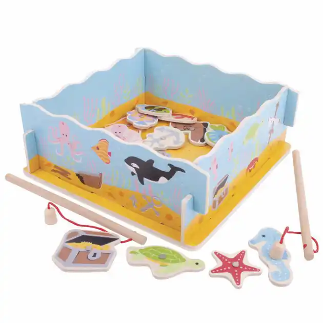 Bigjigs Houten Magnetisch Visspel Betrouwbaar
