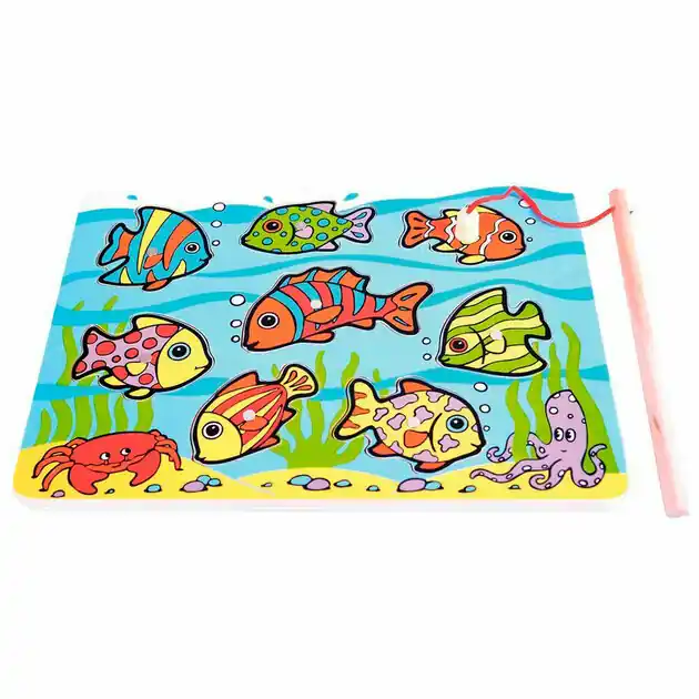 Bigjigs Magnetisch Visspel Op = Op