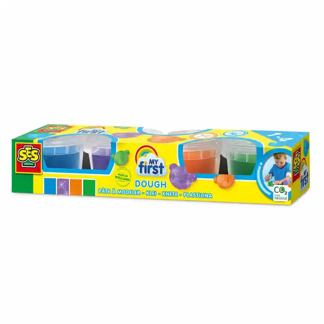 SES My First Klei - 4 Kleipotjes Express Levering