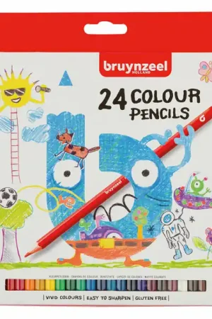 Aanbieding Bruynzeel Kids Kleurpotloden, 24st.