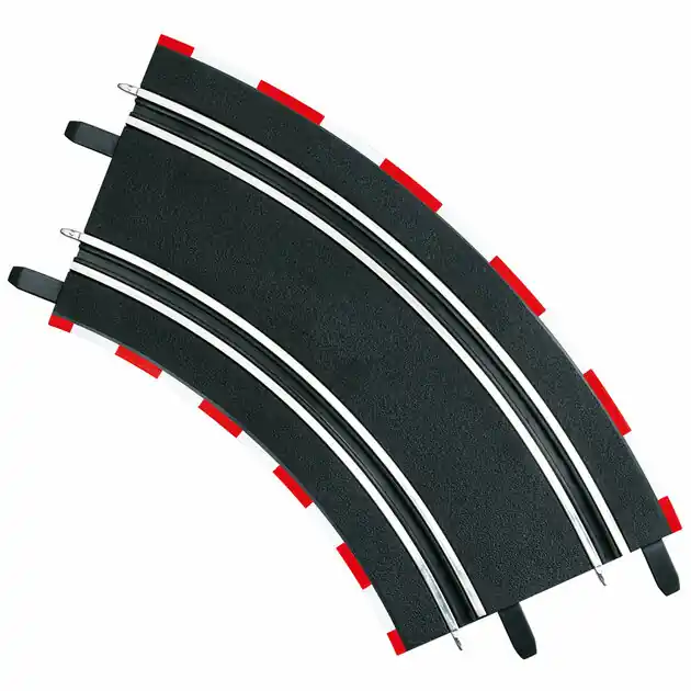 Carrera GO!!! - Bochten 2/45 graden, 4st. Weekendaanbieding