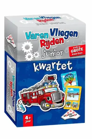 Varen, Vliegen, Rijden Junior Kwartet Beperkt Aanbod
