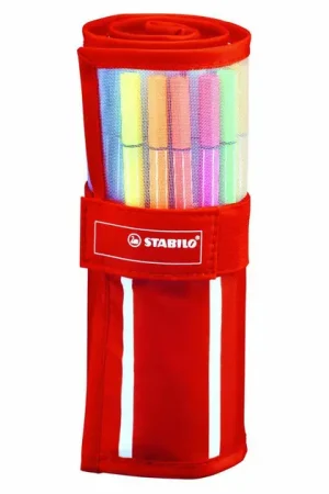 Voordeelprijs STABILO Pen 68 - Viltstift - Rollerset Met 30 Stuks