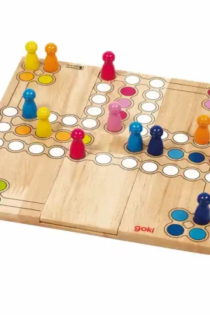 Betaalbaar Goki Houten Ludo Spel - Variabel
