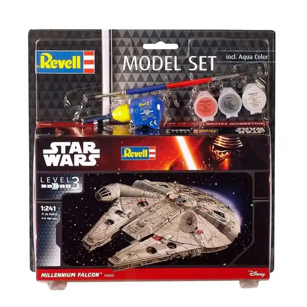 Nu Kopen Revell Model Set - Millennium Falcon 20dlg. - Incl. Basiskleuren Verf