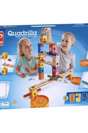 Beperkt Aanbod Quadrilla Houten Knikkerbaan Music Motion, 97dlg.