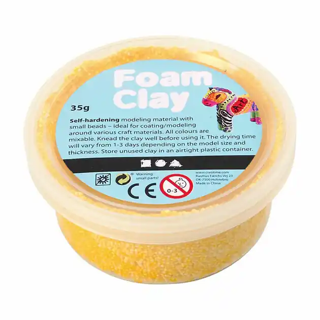 Foam Clay - Geel, 35gr. Goedkoop