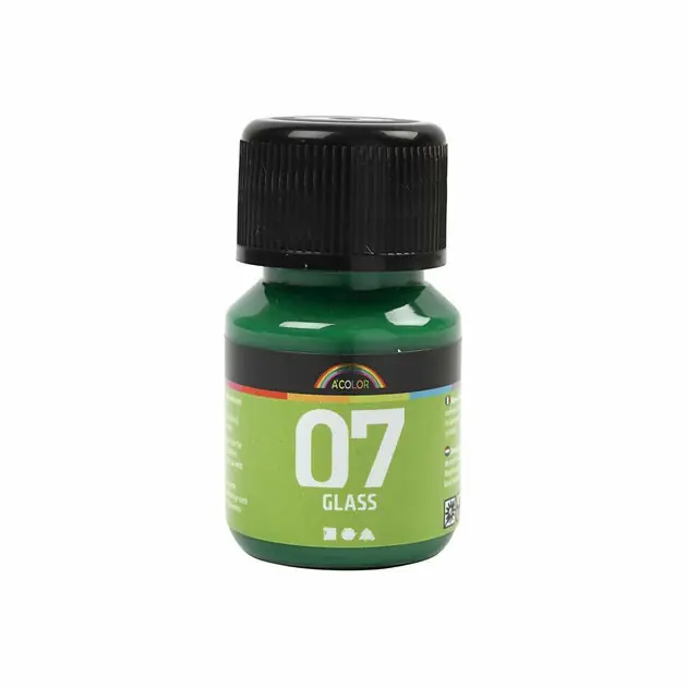 Permanente Glasverf - Briljant Groen, 30ml Express Levering
