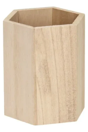 Uitverkoop Versier je eigen Houten Pennenbakje