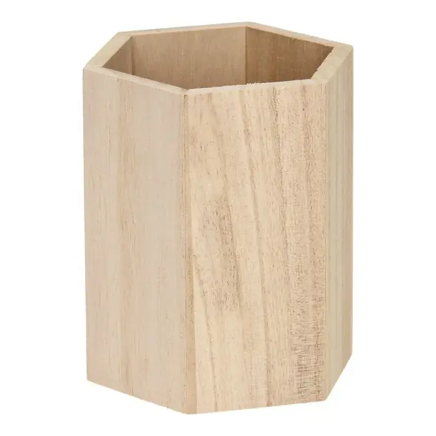 Uitverkoop Versier je eigen Houten Pennenbakje