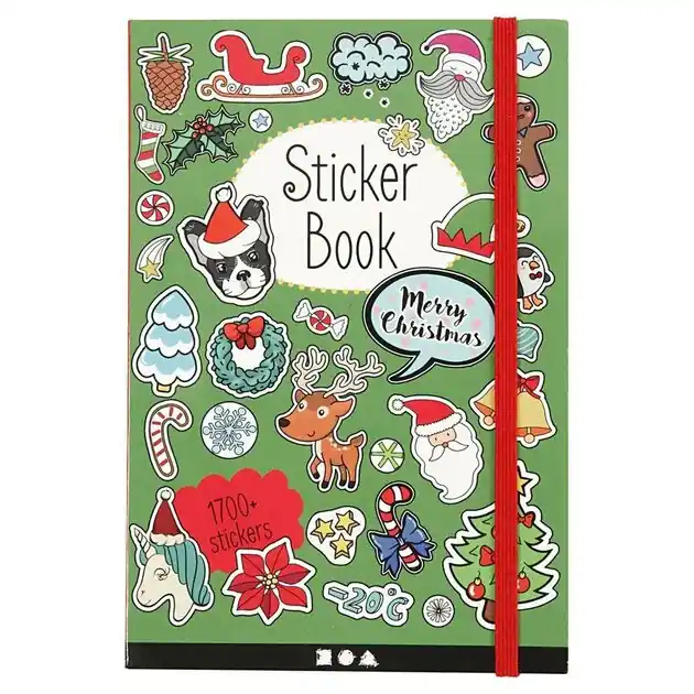 Korting Stickerboek Kerst - 1.700 Stickers