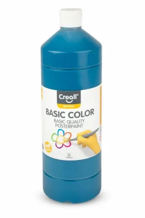 Actieprijs Creall Schoolverf Turquoise, 1 liter