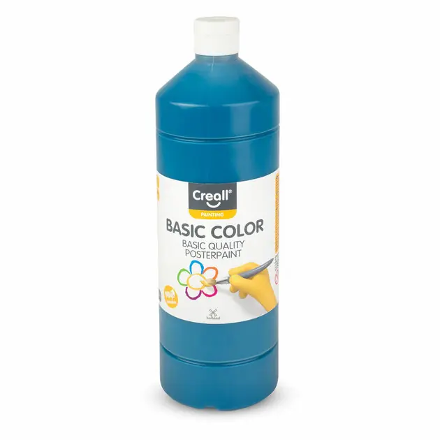 Actieprijs Creall Schoolverf Turquoise, 1 liter