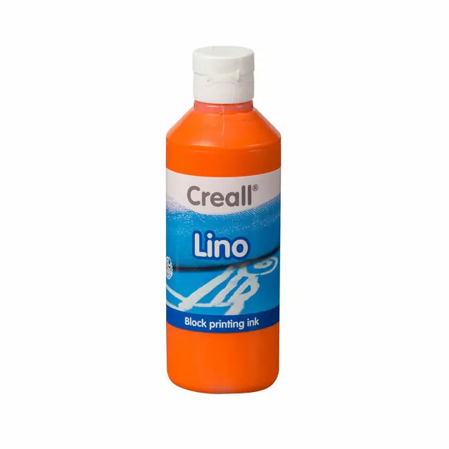 Rechtstreeks Van De Fabrikant Creall Lino Blockprintverf Oranje, 250ml