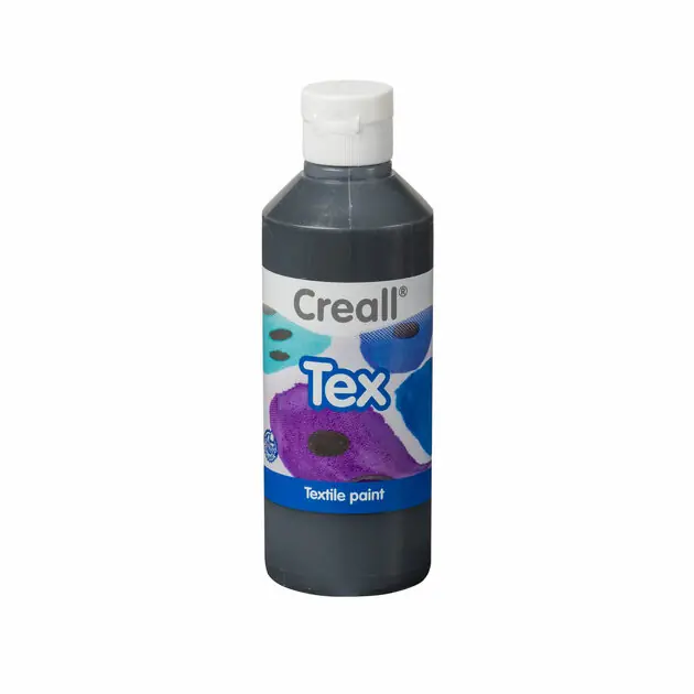 Creall Textielverf Zwart, 250ml Fabrieksprijs