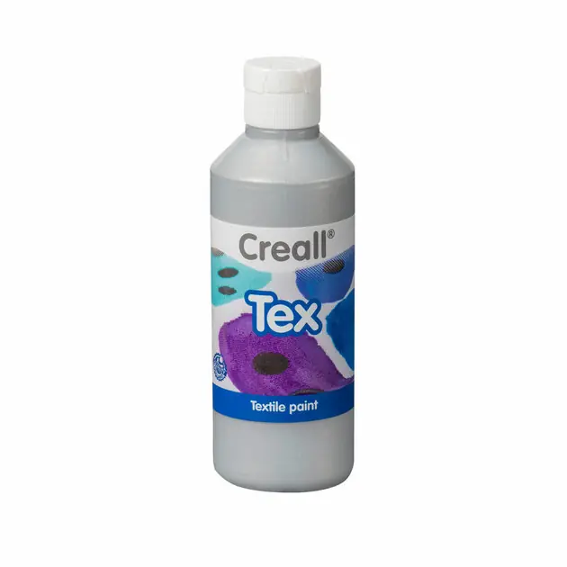 Beste Prijs Creall Textielverf Zilver, 250ml