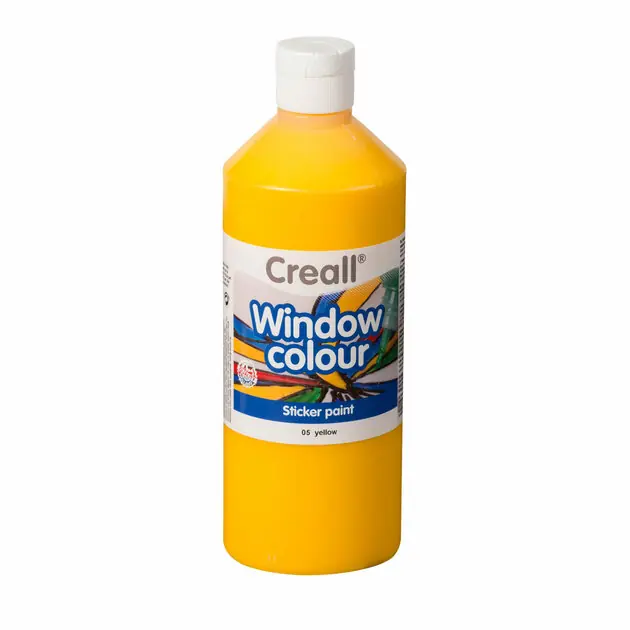 Creall Raamverf Geel, 500ml Gecertificeerd
