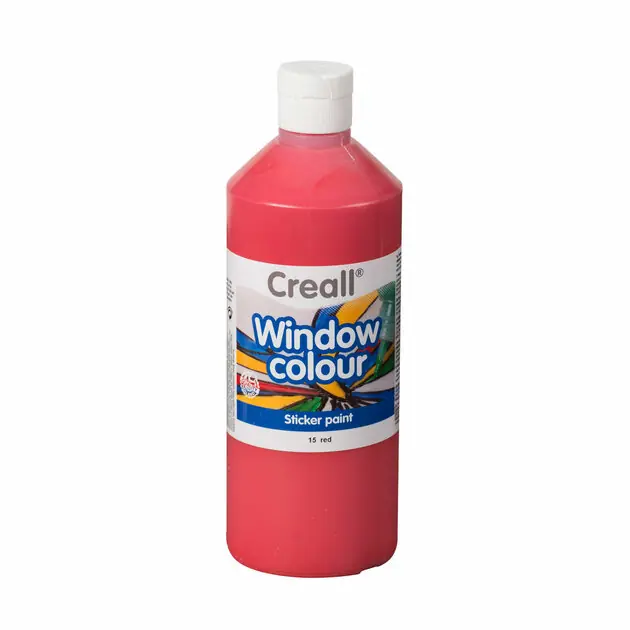 Koop Vandaag Creall Raamverf Rood, 500ml