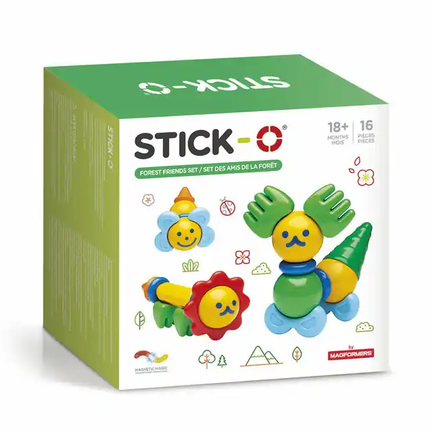 Veilige Betaling Stick-O Forest Friends Set, 16dlg.