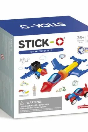 Stick-O City Set, 16dlg. Op = Op