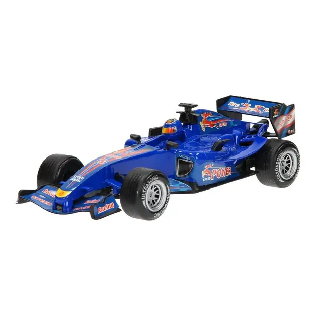 F1 Raceauto met Licht en Geluid - Blauw Betaalbaar