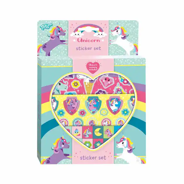 Hete Deal Totum Eenhoorn Stickerset