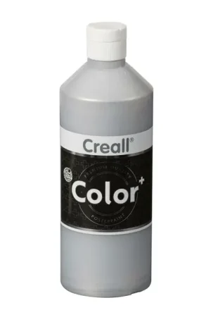Rechtstreeks Van De Fabrikant Creall Schoolverf Zilver, 500ml