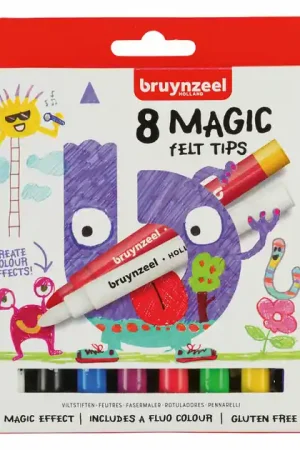 Bruynzeel Kids Magische Stiften, 8st. Direct Beschikbaar