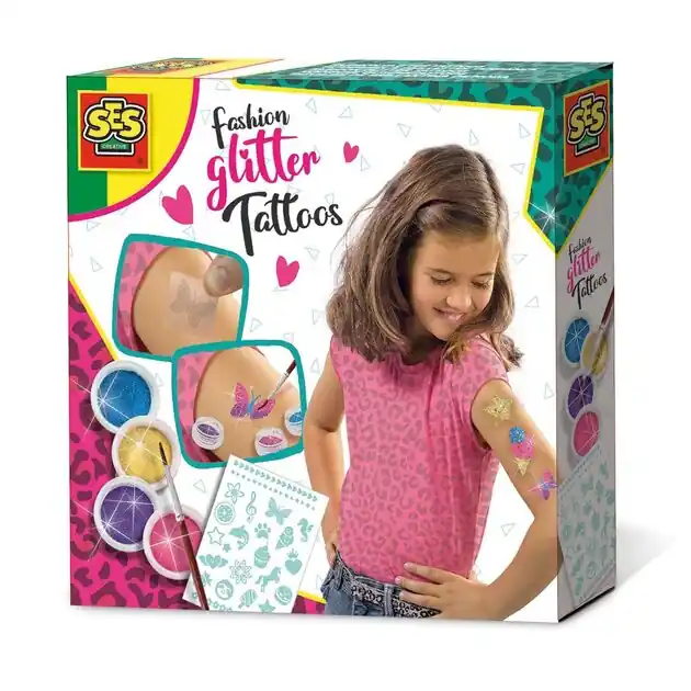 SES Fashion Glitter Tattoos Korting