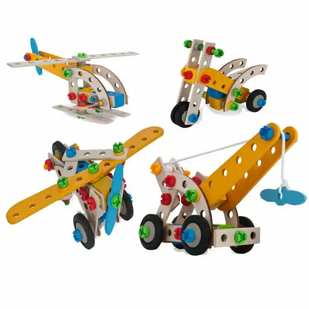 Actieprijs Eichhorn Constructor 4in1, 70dlg.