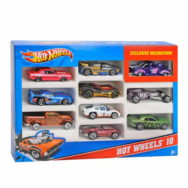 Beperkt Aanbod Hot Wheels Giftpack, 10st